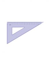 Треугольник 18см 30* прозрачный тонированный