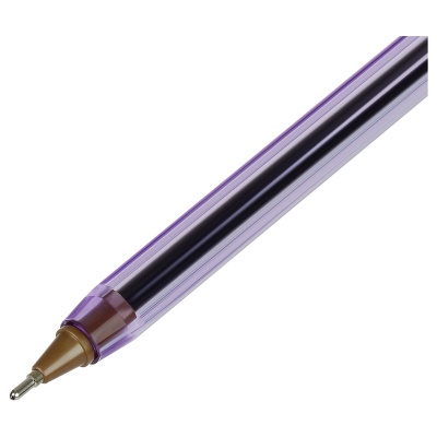 Ручка шариковая СТАММ "800" синяя, 0,7мм, неоновый микс