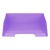 Лоток для бумаг горизонтальный СТАММ "Фаворит", фиолетовый