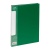 Папка с 80 вкладышами СТАММ "Стандарт" А4, 30мм, 800мкм, пластик, зеленая