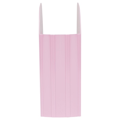 Лоток для бумаг вертикальный СТАММ "Фаворит", розовый, ширина 90мм