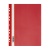 Папка-скоросшиватель пластик. перф. СТАММ А4, 160мкм, красная с прозр. верхом
