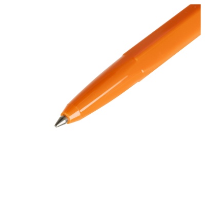 Ручка шариковая СТАММ "511" синяя, 0,7мм, оранжевый корпус