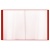 Папка с 20 вкладышами СТАММ "Стандарт" А4, 14мм, 600мкм, пластик, красная