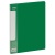 Папка с 20 вкладышами СТАММ "Стандарт" А4, 14мм, 600мкм, пластик, зеленая