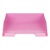 Лоток для бумаг горизонтальный СТАММ "Фаворит", розовый
