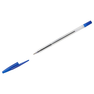 Ручка шариковая СТАММ "333" синяя, 0,7мм